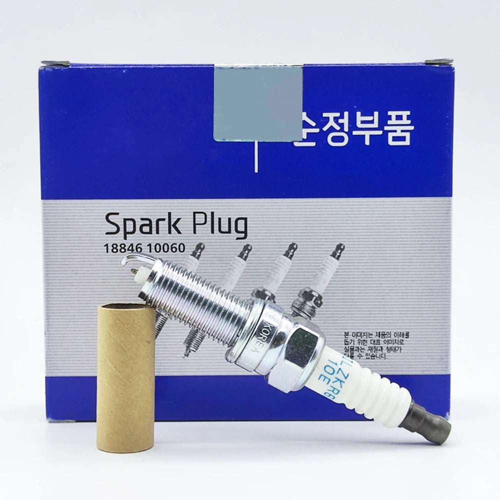 4pcs 18846-10060 SILZKR6B10E Iridium Spark Plug For Hyundai I30 IX35