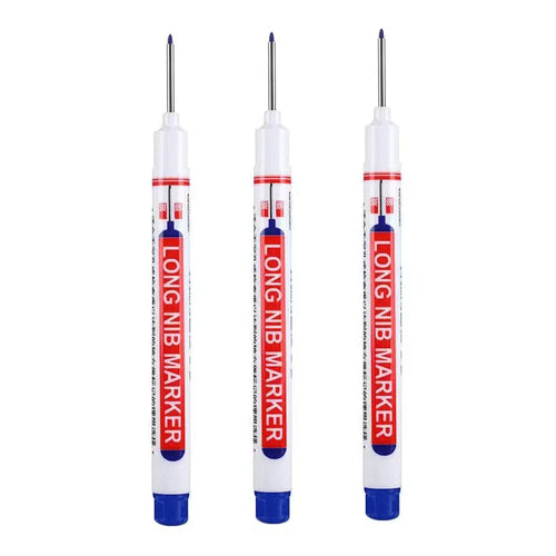 1/4Pcs White Permanent Paint Pen set for Wood Rock Plastic Leather