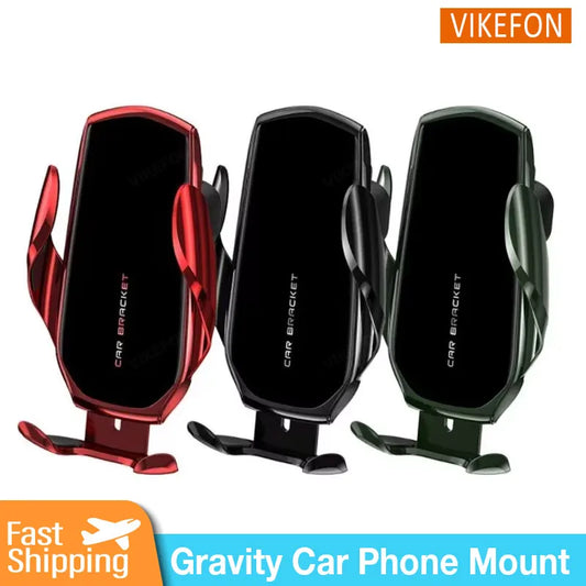 Gravity Car Phone Holder Stand Air Vent Clip GPS Mount Universal