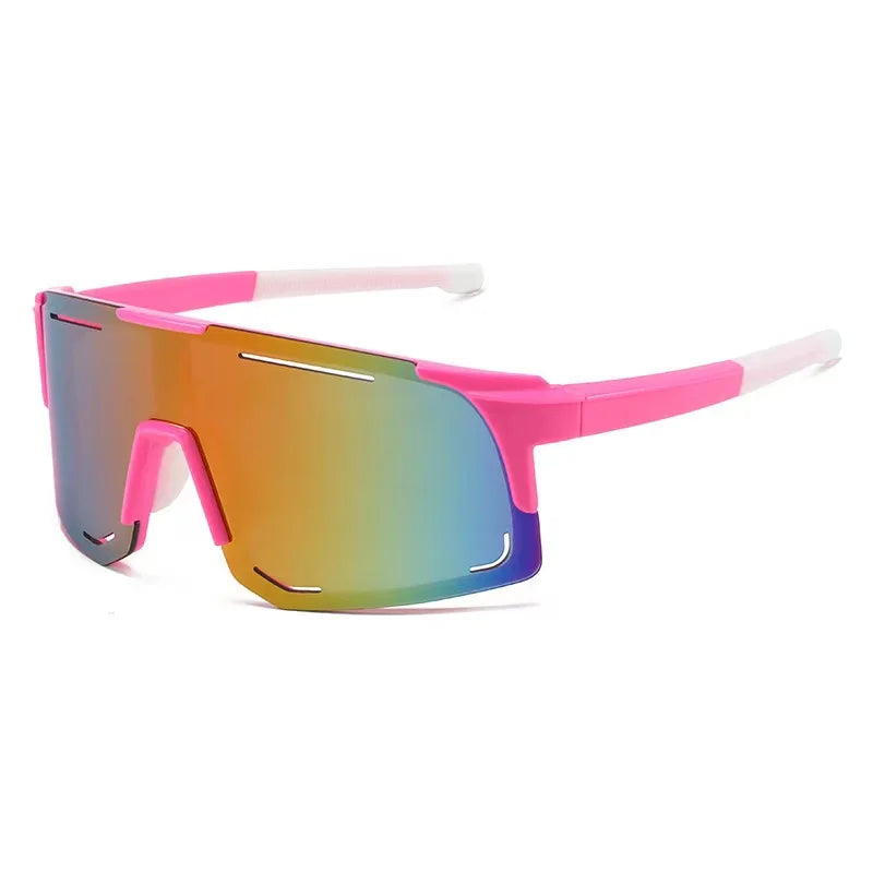 New Bicycle Sunglasses UV Protective Windshield Glass Men's and