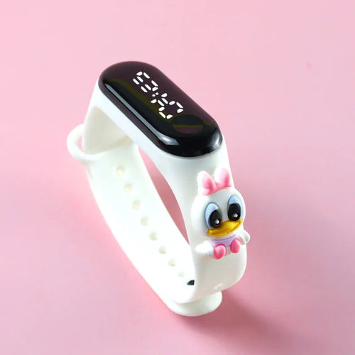Fashion Mickey Children Watches For Girls Electronic Bracelet Sports