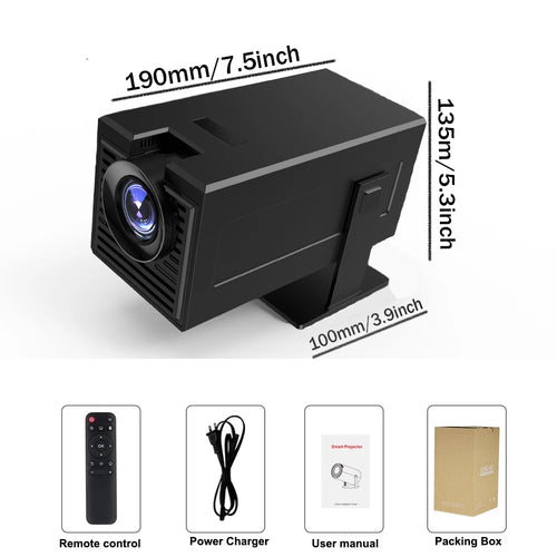 Polaring P50Mini Android Projector AllWinner H713 6G Wifi BT 250Ansi