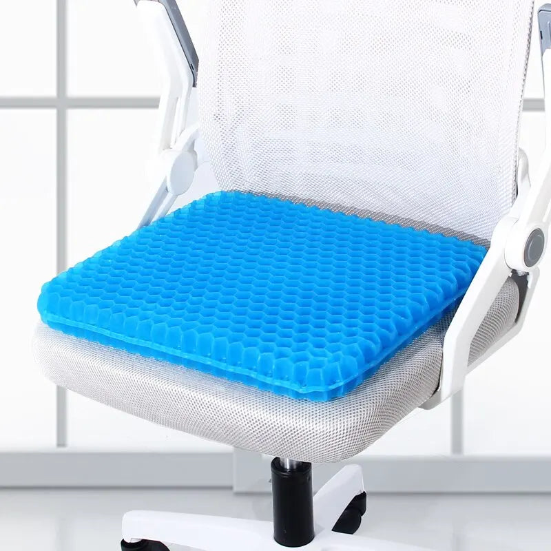 Gel Seat Cushion Summer Breathable Honeycomb Design For Pressure