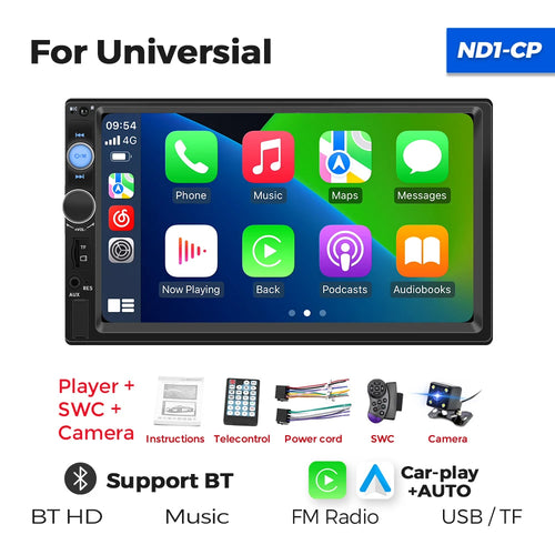 Navifly ND1 2 din Car Radio 7" HD Touch Screen Autoradio Multimedia