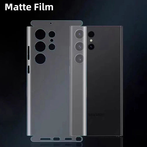 Back Hydrogel Film For Samsung Galaxy S24 Ultra Plus S24+ Matte HD