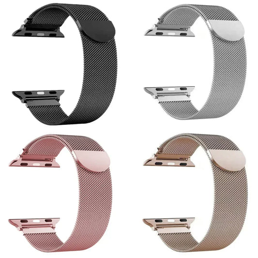 Milanese Loop for Apple Watch Band 44mm 40mm 45mm 41mm 38 42mm Strap