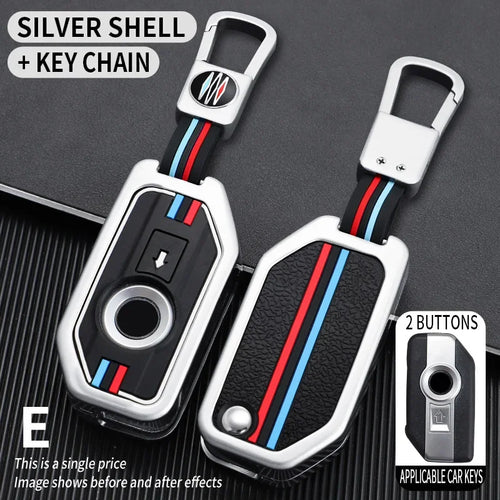 Key Cover Shell Fob Case Skin Holder For BMW Motorcycle F750GS F850GS
