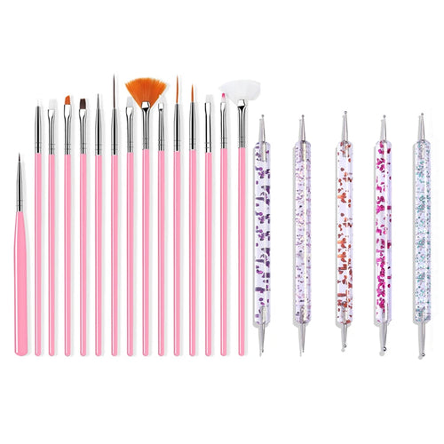 Nail Art Brush Remove Nail Dust Brush Acrylic UV Gel Polish Powder