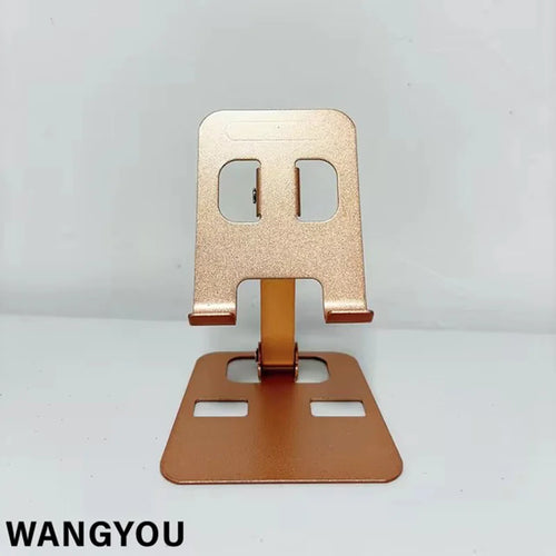 Universal Aluminum Alloy Foldable Desk Phone Holder Mount Stand For