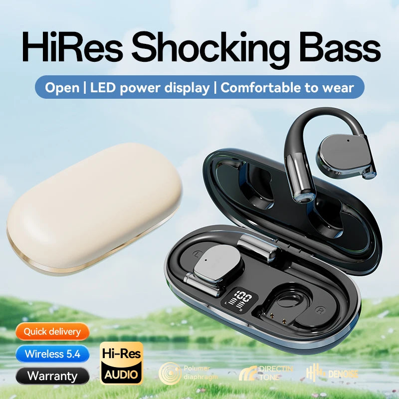 [AI Earphone] Translator Earbuds 144 Languages Bluetooth 5.4 Two-Way