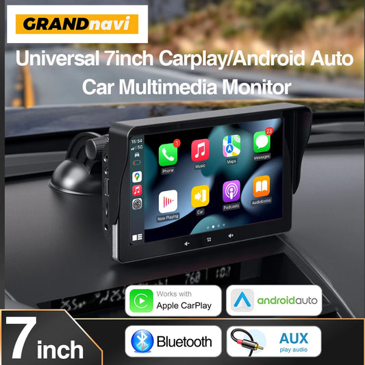 Universal 7inch Car Radio Multimedia Video Player Wireless Carplay And