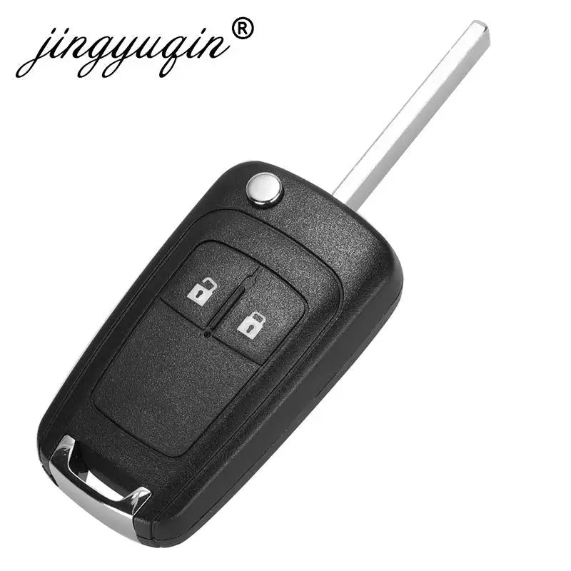 jingyuqin 2/3/4/5 Buttons Car Remote Key DIY for OPEL/VAUXHALL Astra J