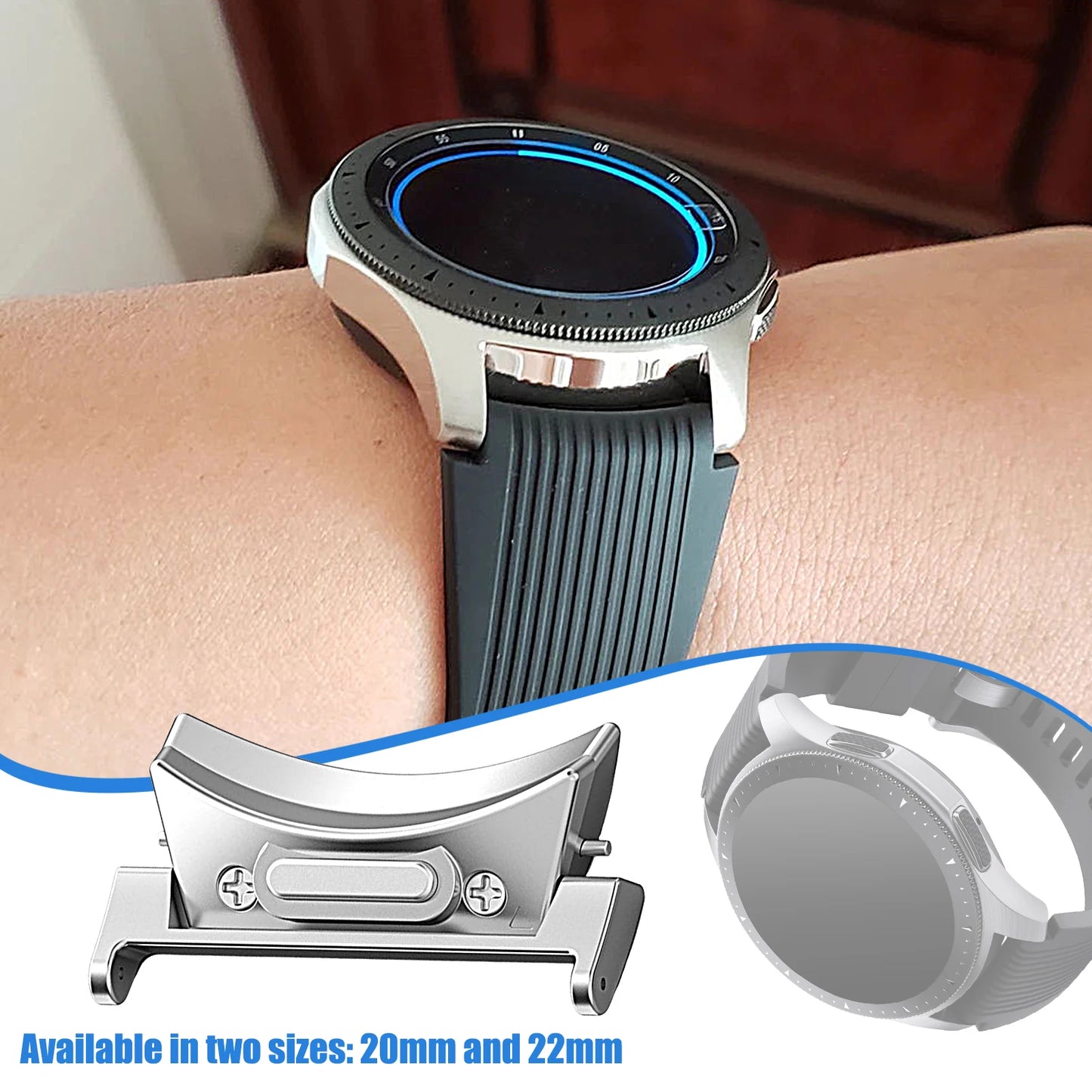 1pc Quick Fit Connector For SamsungGalaxy Watch6 Classic 20mm 22mm