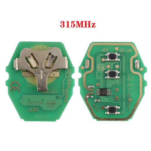 315 433MHz Car Remote Key For BMW E38 E39 E46 X3 X5 Z3 Z4 1 3 5 7