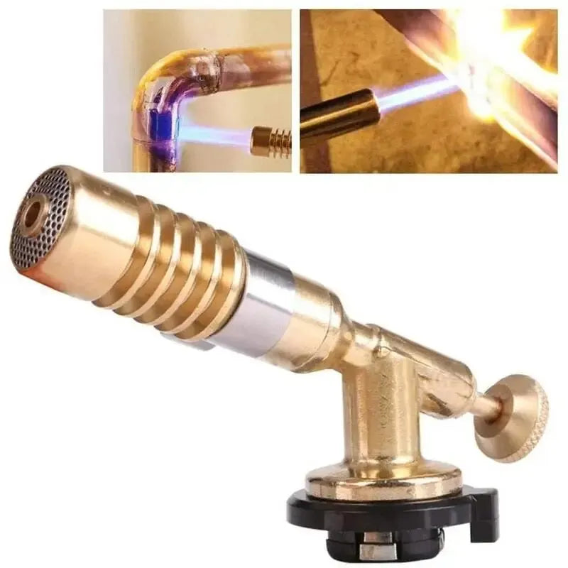Gas Burner Welding Torch Portable Blowtorch Copper High Temperature