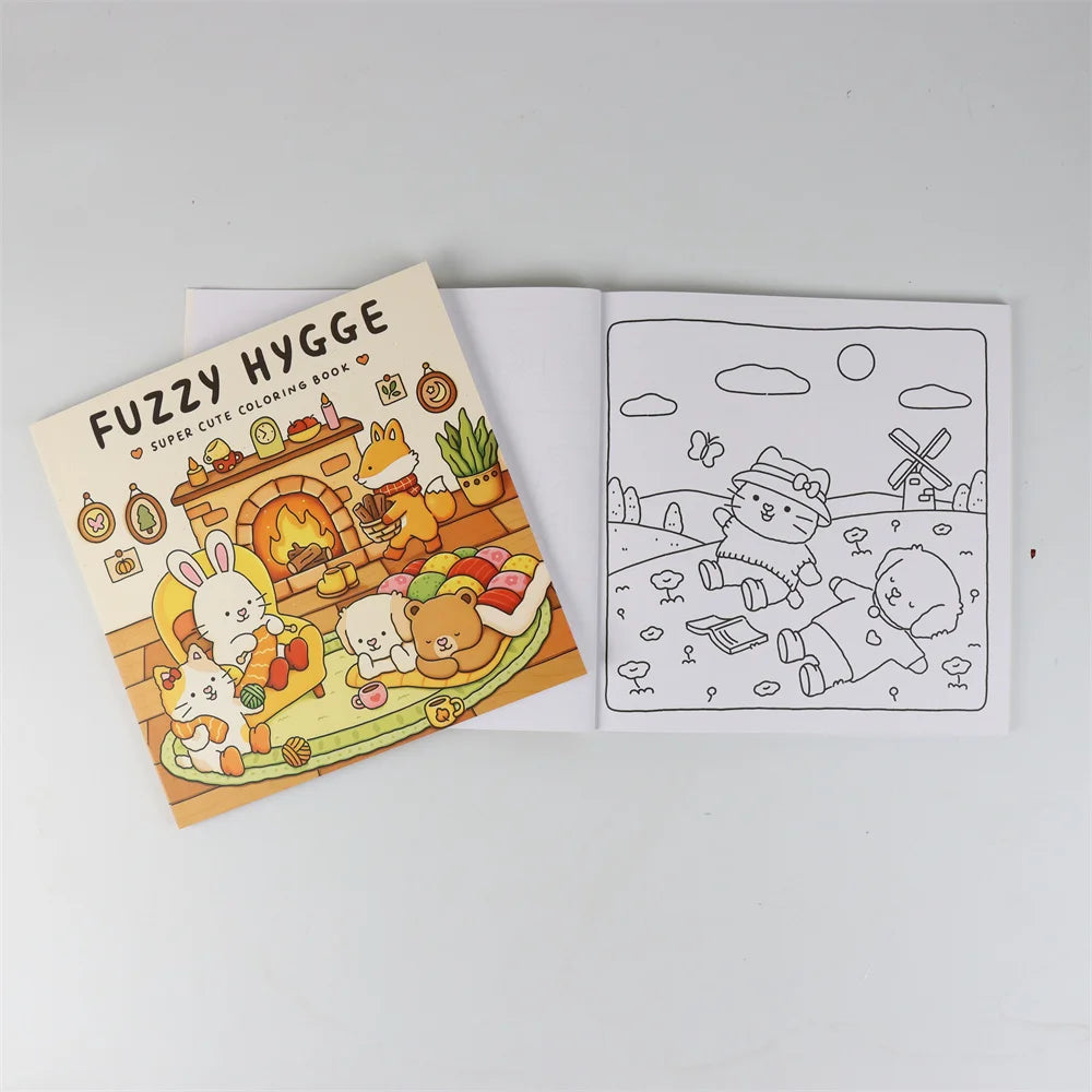 Coloring Book For Adults And Teens Halloween Theme Featuring Adorable