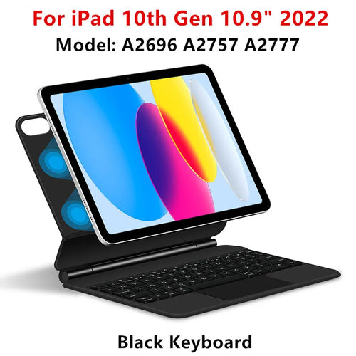 Magic Keyboard for iPad Pro 11 12.9 Air 4 Air 5 for iPad 10th