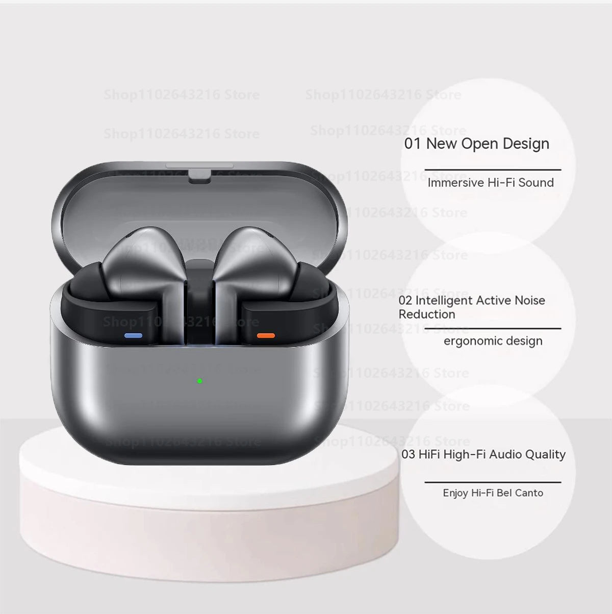 2025 New Buds 3 Pro True Wireless Bluetooth Earphone Headphone HiFi