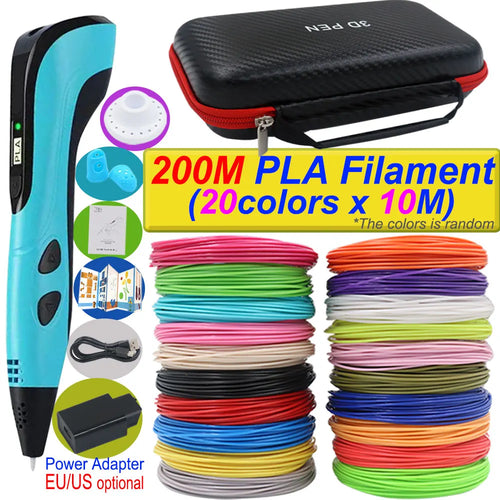 2025 New 3D Printing Pen DIY Three-dimensional Painting Children Toys