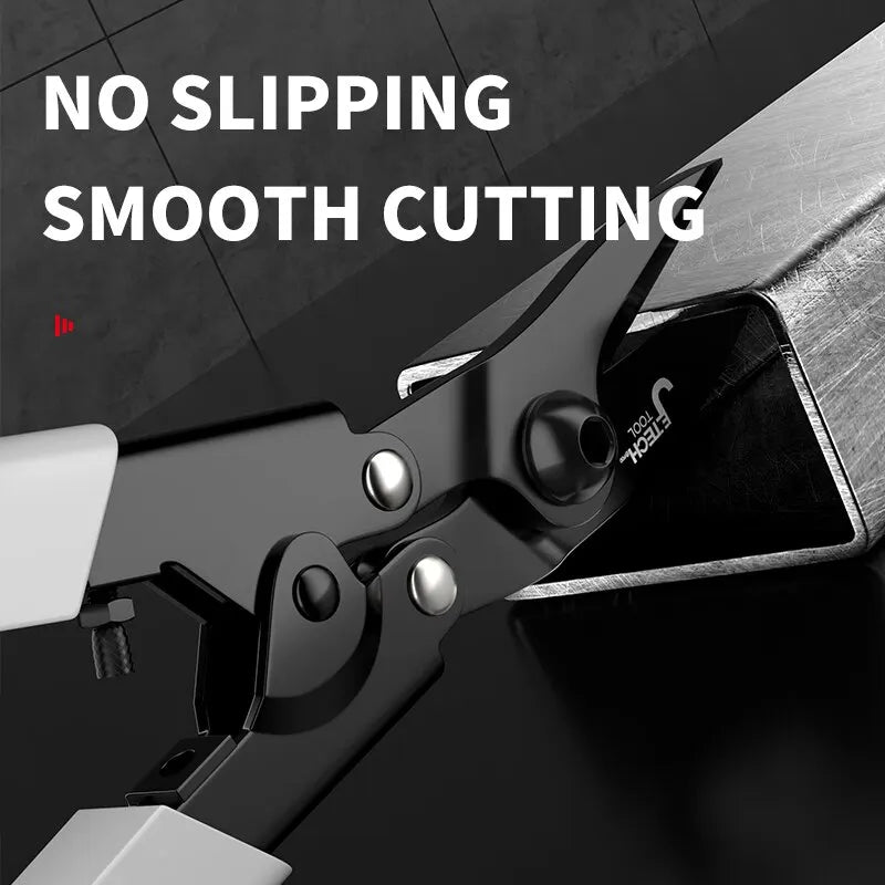 Professional Industrial Shears:Stainless Steel Scissors Tin Snips for