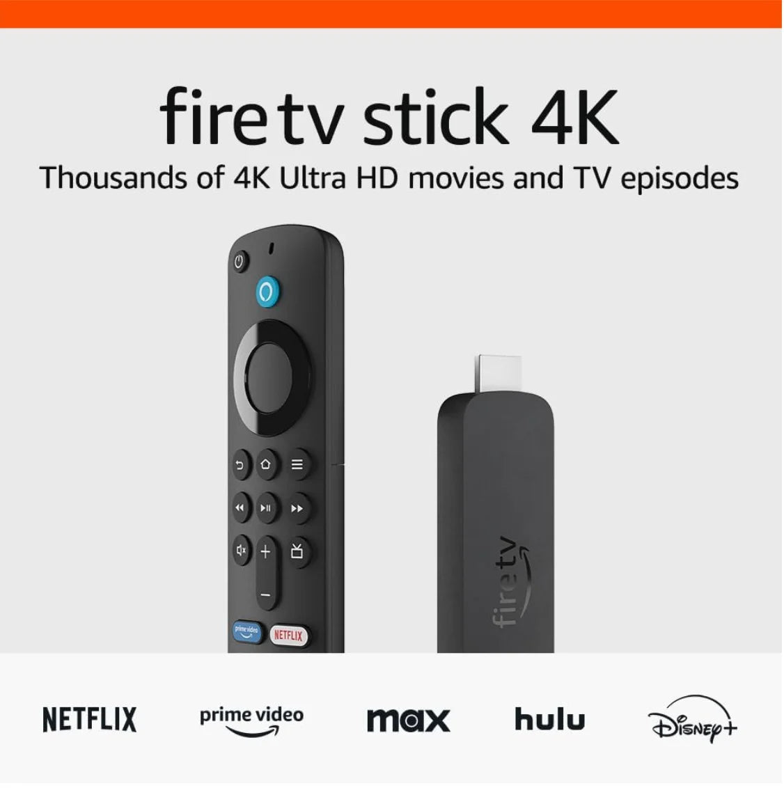 NEW Amazon Fire TV Stick 4K (2023 Model) with AI-powered Fire TV