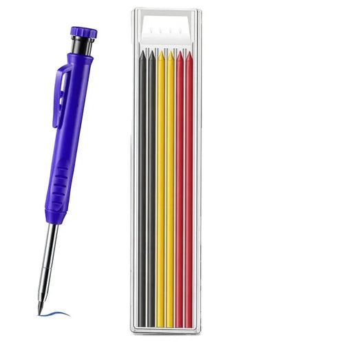 Solid Carpenter Pencil Set Woodworking Tools Mechanical Pencil 5