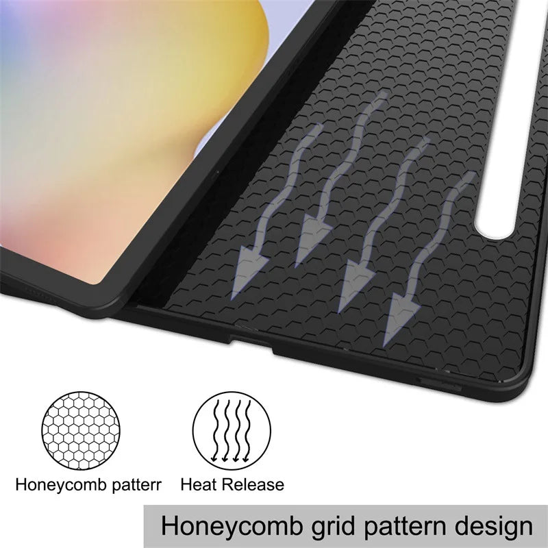 For Samsung Galaxy Tab S6 Lite 10.4 Stand Cover for Samsung Tab S6