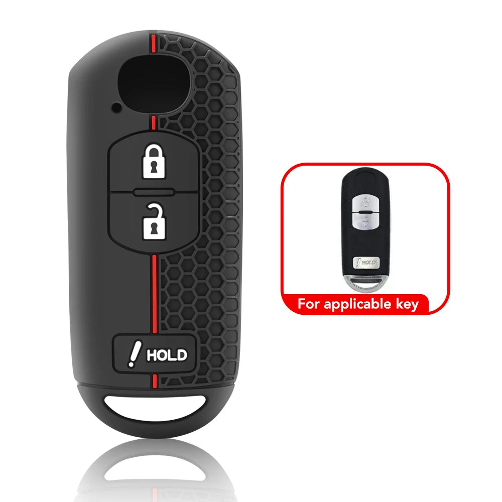 New Silicone Car Key Case For Mazda 2 3 6 Demio Atenza Axela CX-5 CX5