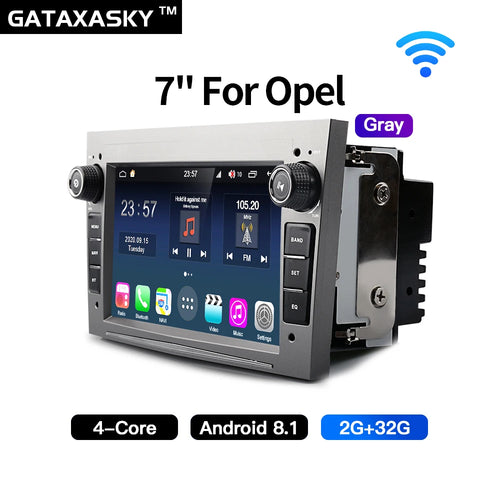 GATAXASKY Car Android Radio Multimedia For Opel Vauxhall Astra H G J