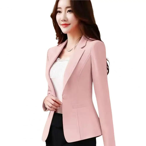 Solid Color Thin Blazer Women 2023 New Long Sleeve Spring And Summer