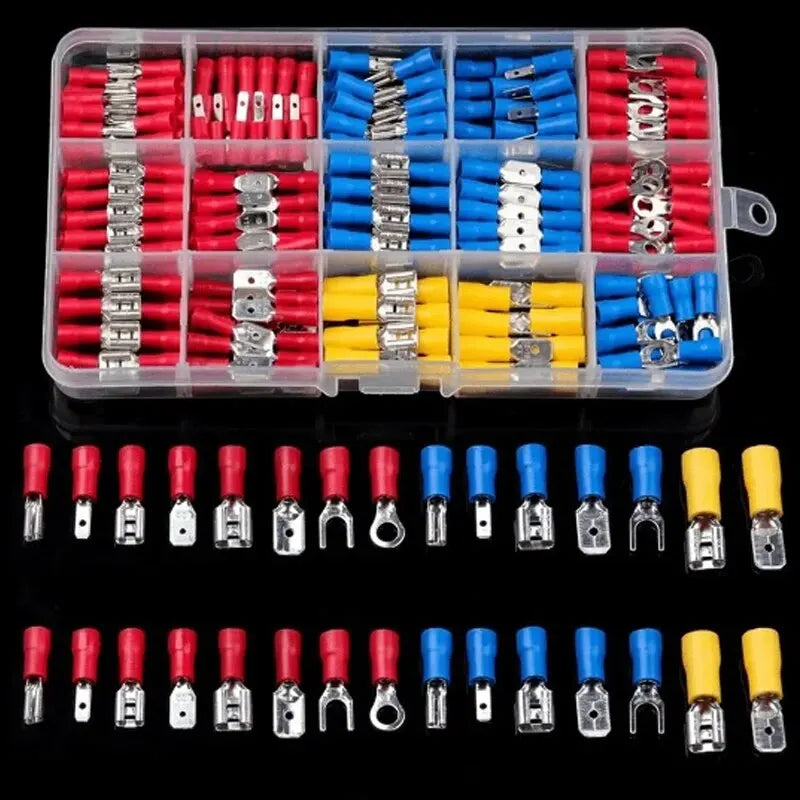280PCS Wiring Cold Crimp Terminals Boxed PVC Insulated Terminal Block