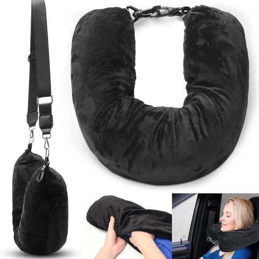 Travel Pillow Can Store  Fillable Clothes Outdoor Pillow Comfortable