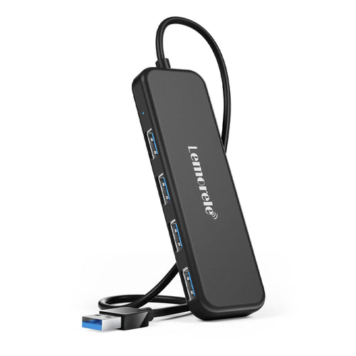 Lemorele USB HUB USB 3.0 Adapter 4 Ports Type A HUB OTG Adapter High