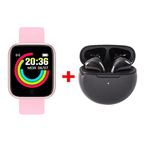 D20 Smart Watch Sport Fitness Tracker Pedometer Smartwatch for Men