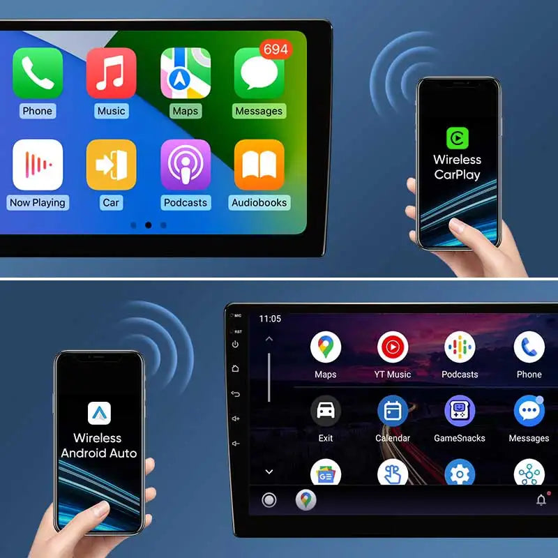 Android 14 Carplay Car Radio Multimedia For Peugeot 407 CC 407CC SW