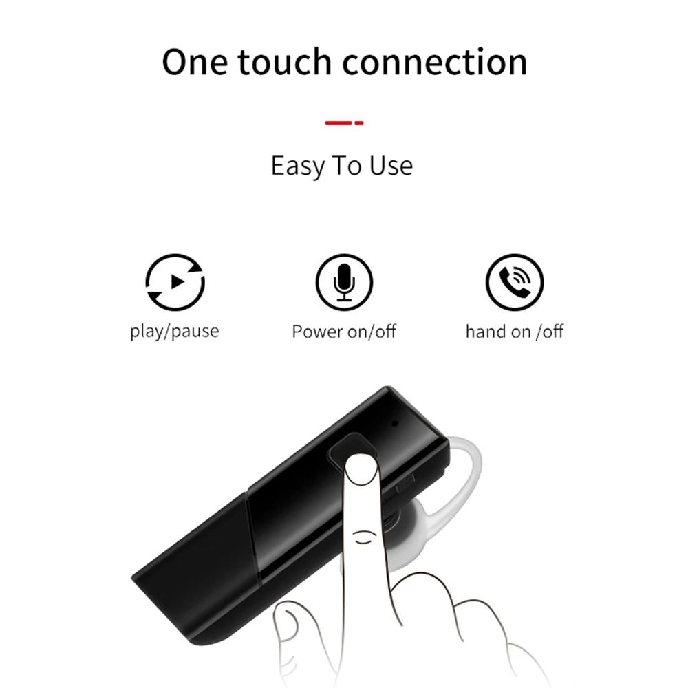 New Translation Earphones Bluetooth 5.0 Wireless Business Earbuds 80+