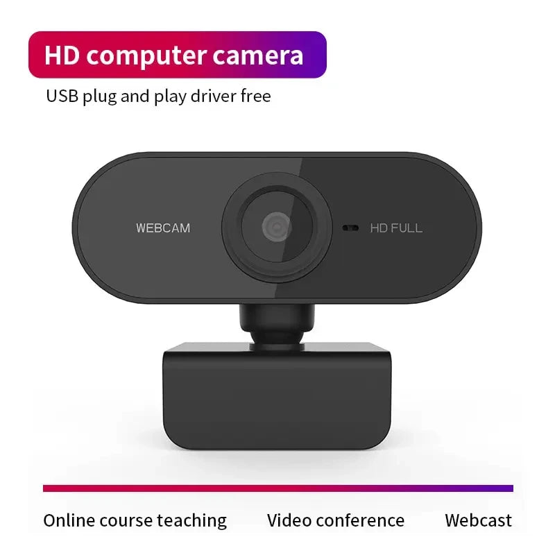 Camera 1080P HD Computer HD USB Camera Built In Microphone USB Network