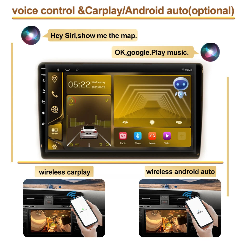 Car Video Android For Honda Pilot 1 2005 - 2008 Auto Radio No 2din
