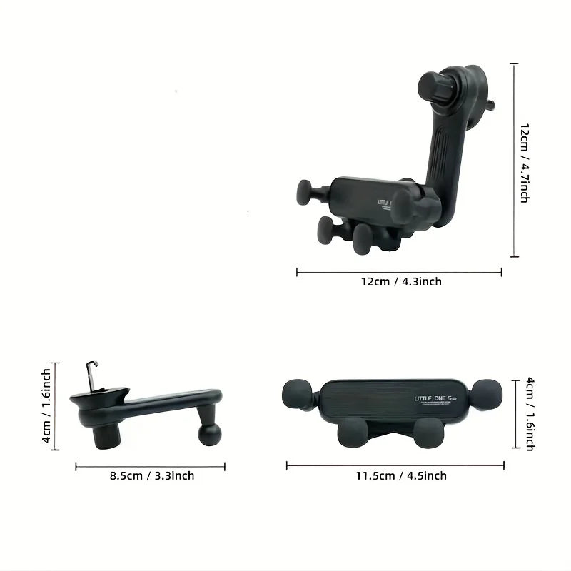 Car Mobile Phone Bracket 360° Rotatable Car Vent Phone Mount - Easily