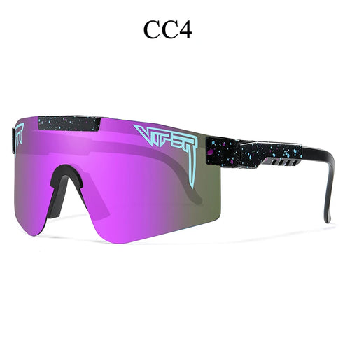 Men Women Pit Viper Cycling Glasses UV400 Sunglasses Adults Outdoor