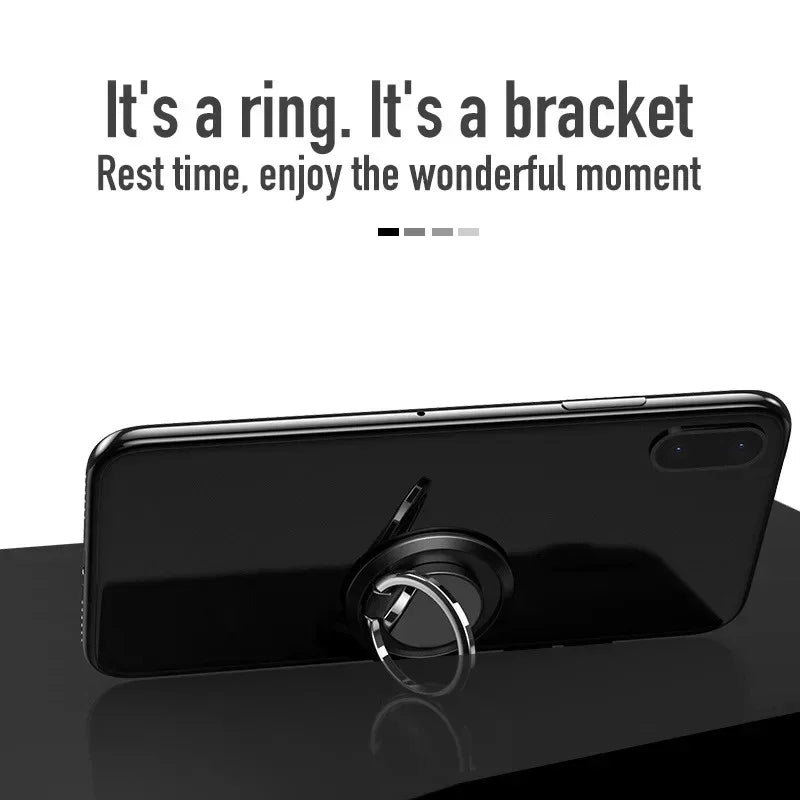 Finger Ring Holder Stand Grip 360 Rotating For Mobile Phone Car