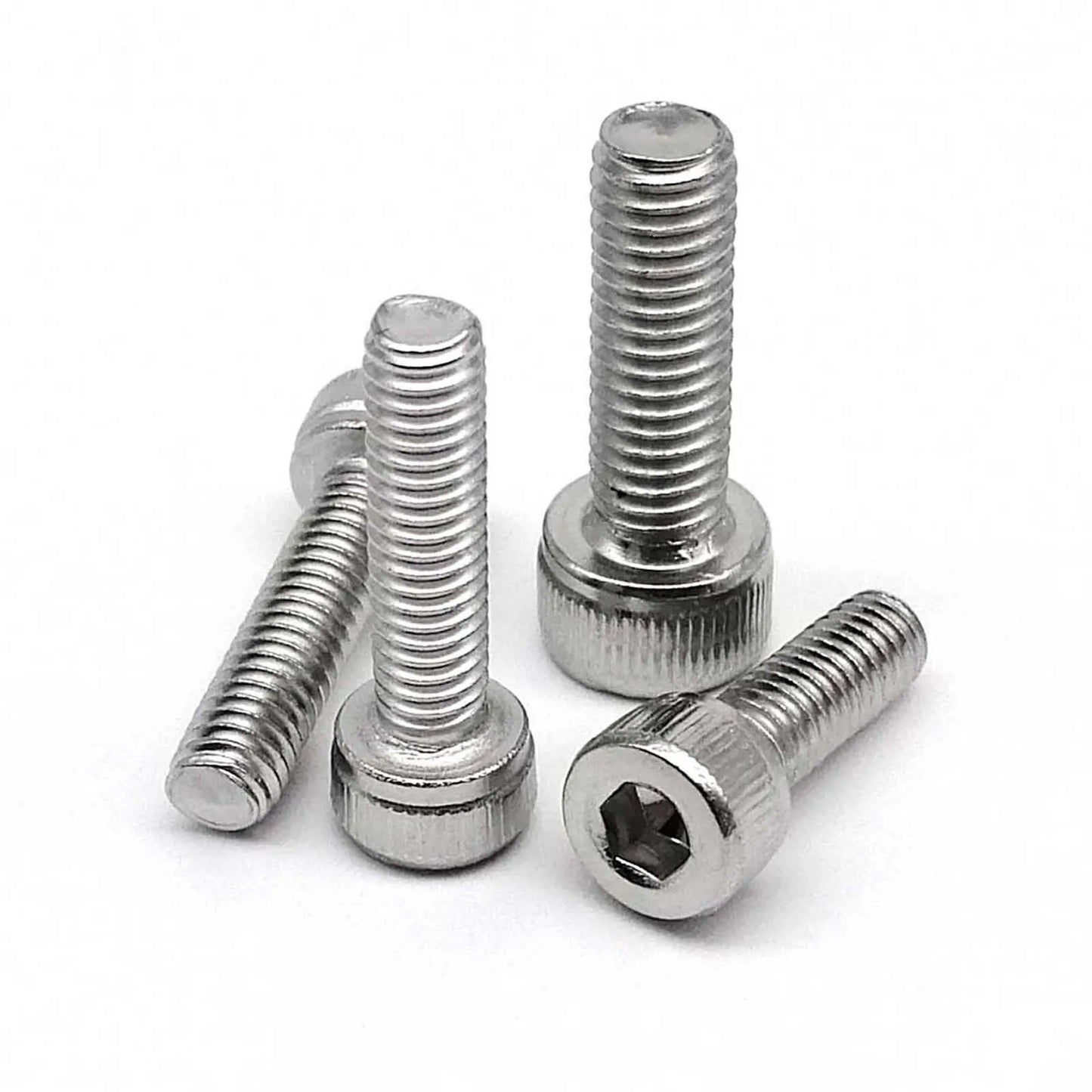 50pcs DIN912 M3 Hexagon Hex Socket Head Cap Allen Bolt Screw 304 A2-70