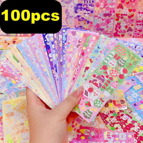 Kawaii Stickers for Kids Cute Stationary Aesthetic Diary Decoration