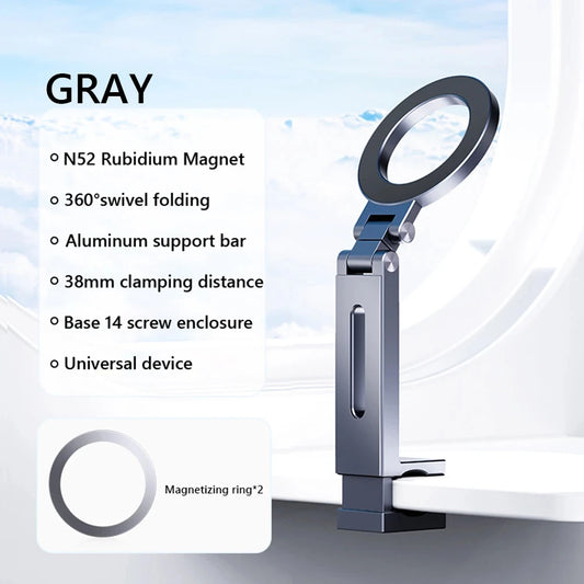 Universal Magnetic Phone Holder Travel Essentials Flexible Rotation