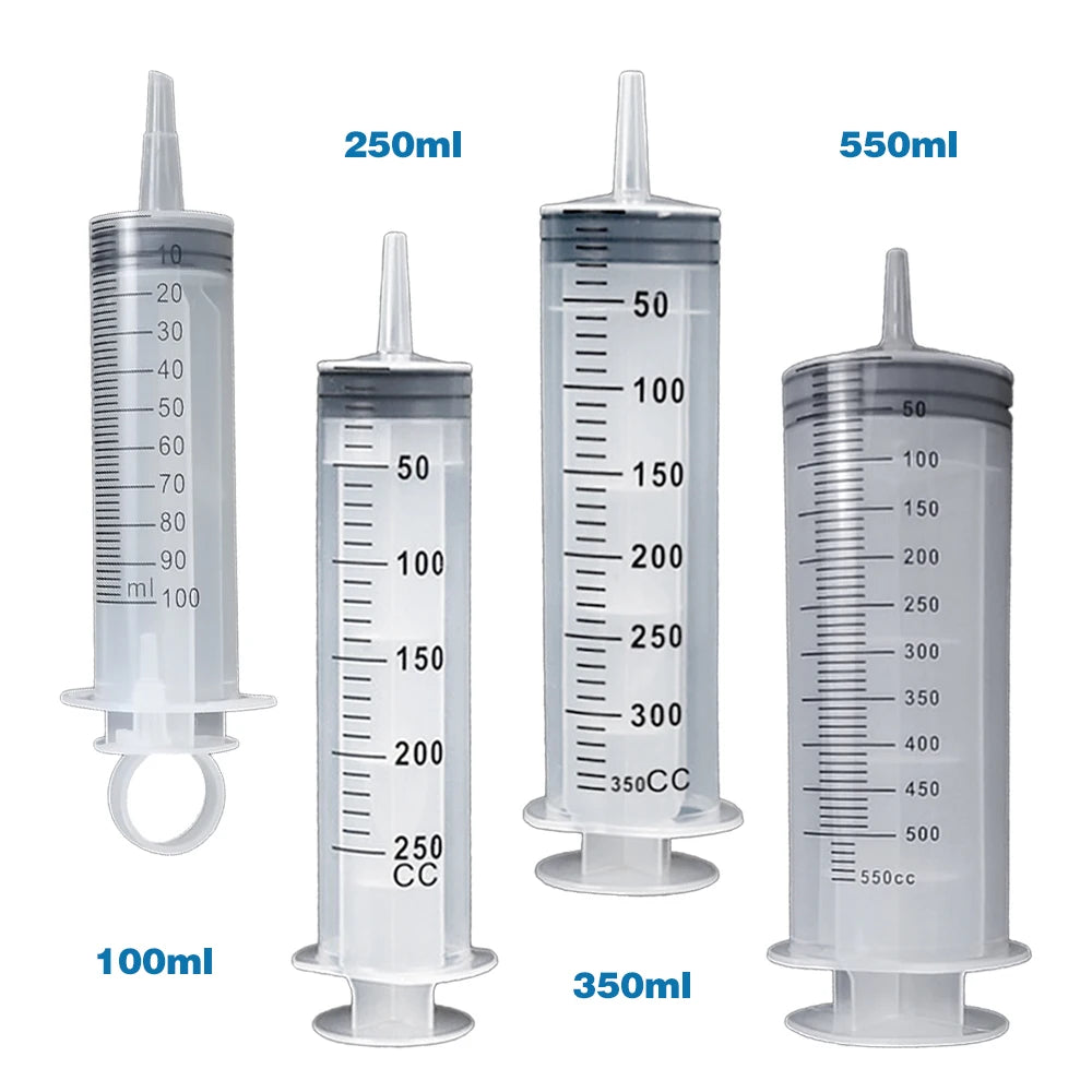 1Set Car Oil Pump Large Capacity Extractor Syringe with Scale for