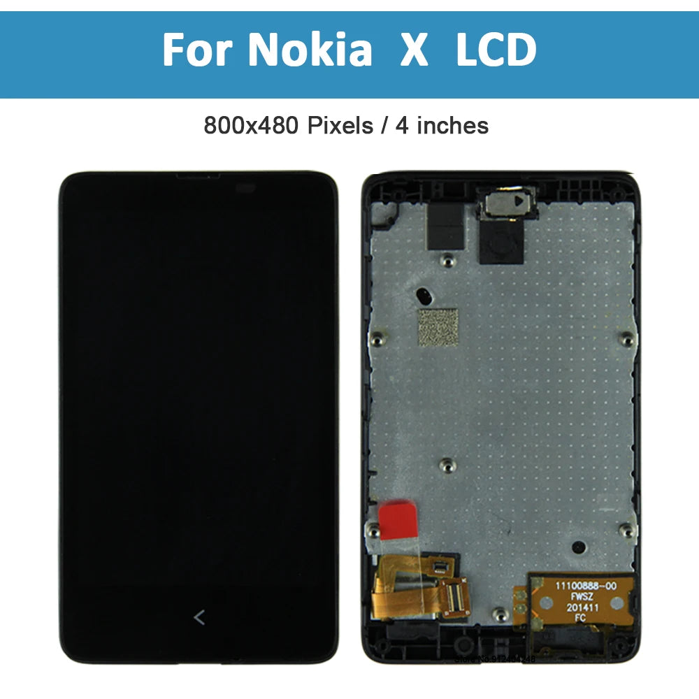 4.0" Original LCD Display For Nokia X RM-980 LCD Touch Screen