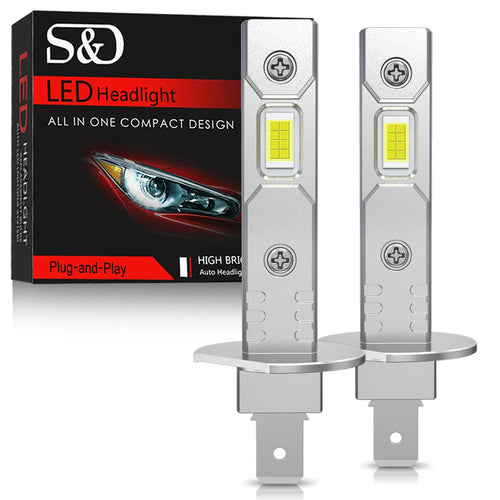 20000LM H1 LED Bulb Headlight Lamps Canbus H3 Mini CSP 3570 High Low