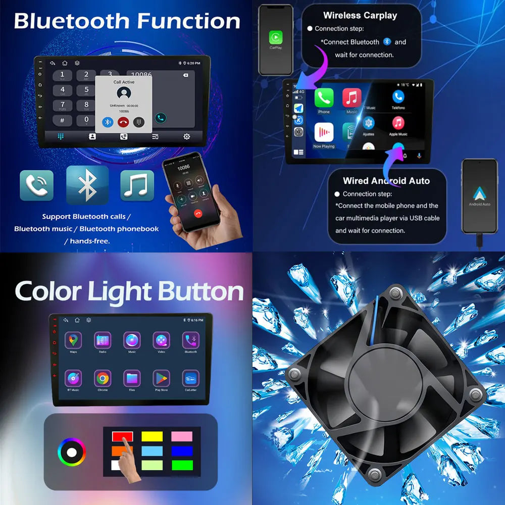 Android Smart System for Honda Pilot 1 2005 2006 - 2008 Navigation GPS