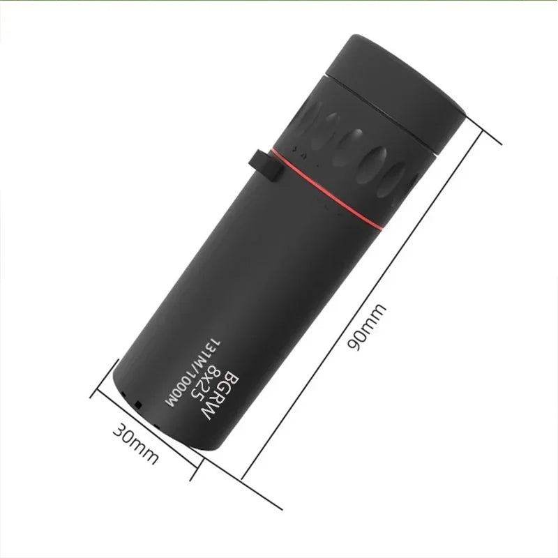 High Power Monocular Telescope 8x Magnification for Clear and Crisp