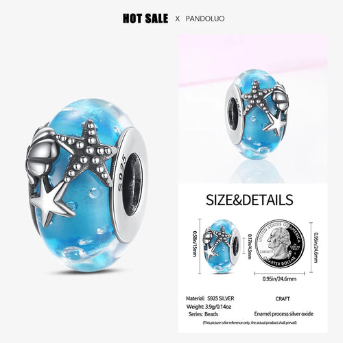 Sterling Silver 925 Devil Eye Charm Owl Miracle Beads Suitable for